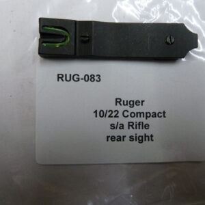Ruger 10/22 semi auto rear sight