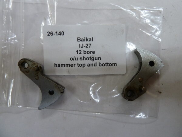 26-140 Baikal IJ-27 hammer top and bottom Baikal top and bottom hammer