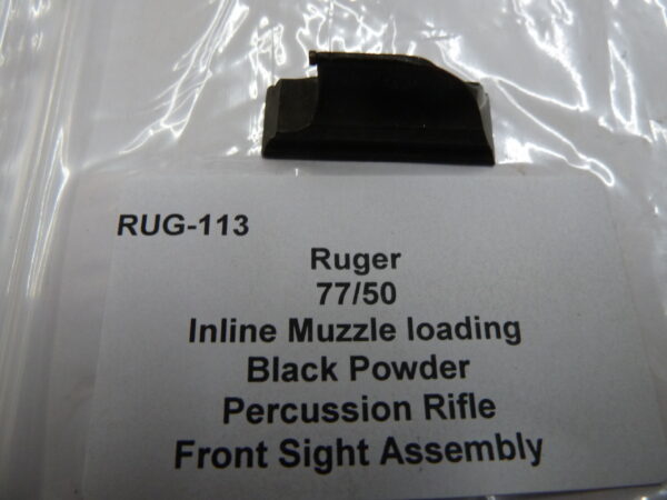 Ruger 77/50 front sight assembly