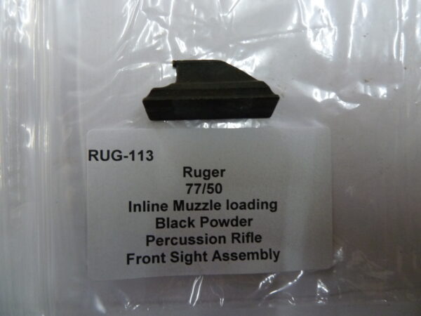 Ruger 77/50 front sight assembly