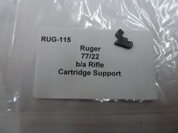 Ruger 77/22 cartridge support