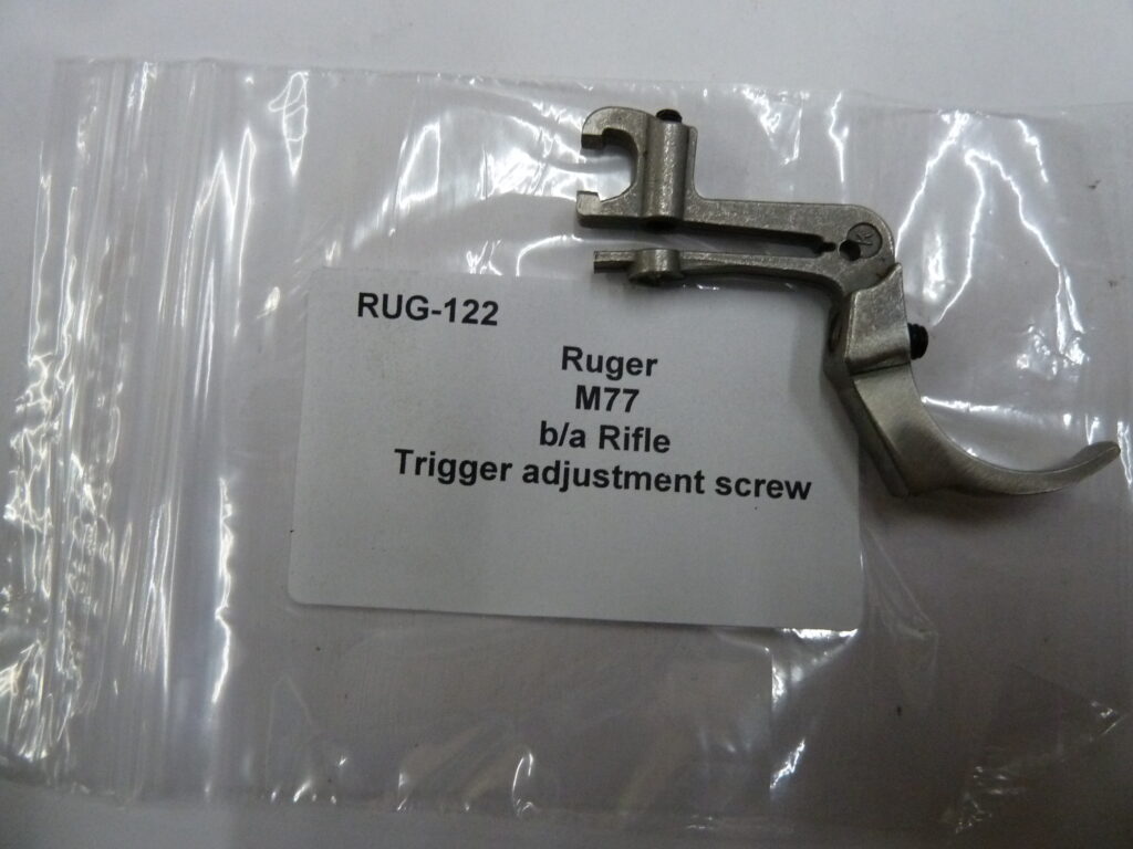 Ruger M77 trigger adjustment screw Southerton Guns