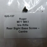 Ruger M77 MKI rear sight base centre screw