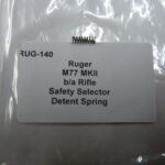 Ruger M77 MKII safety selector detent spring