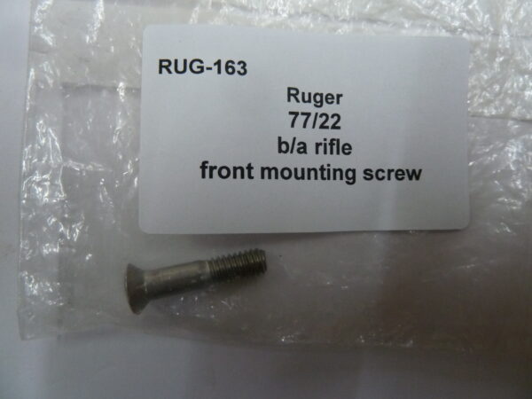 RUG-163 ruger 77-22 ba rifle front mounting screw Ruger 77/22 front mounting screw