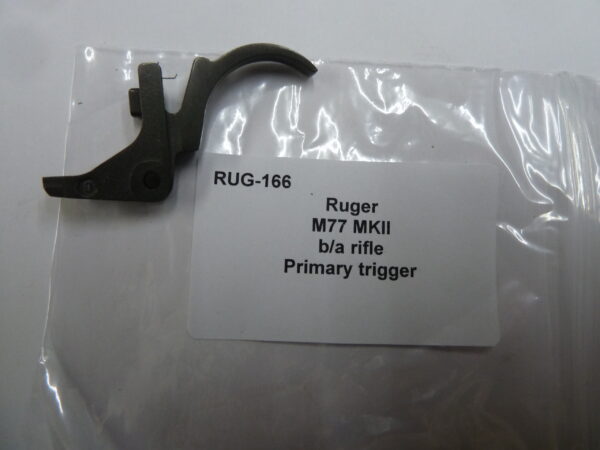 Ruger M77 MKII primary trigger