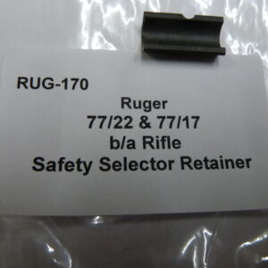 Ruger 77/17 safety selector