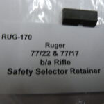 Ruger 77/17 safety selector
