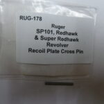 Ruger SP101 recoil plate cross pin