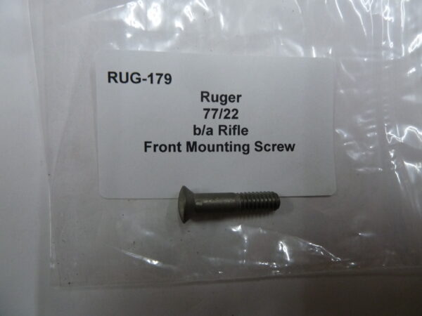 Ruger 77/22 rifle front mounting screw