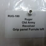 Ruger Old Army Revolver Grip Panel Furrule