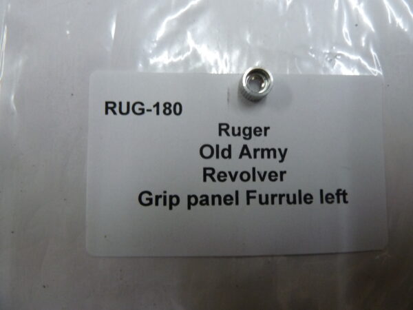 Ruger Old Army Revolver Grip Panel Furrule
