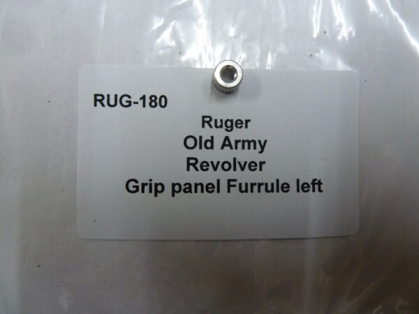 Ruger Old Army Revolver Grip Panel Furrule