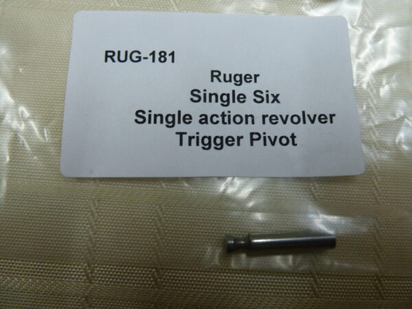 Ruger Single Six Revolver trigger pivot
