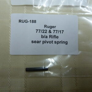 Ruger 77/22 rifle sear pivot pin
