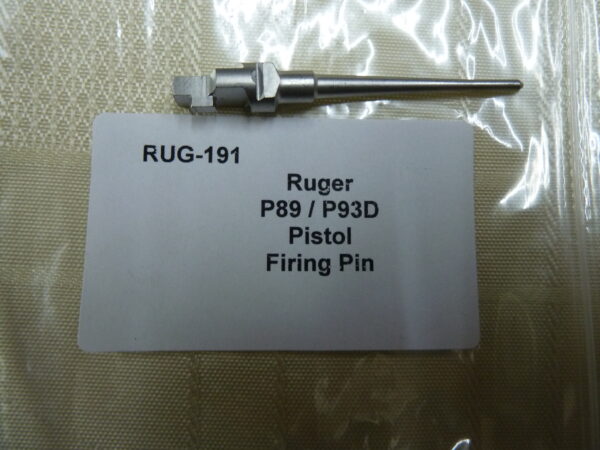 Ruger P89 and P93D Pistol firing pin