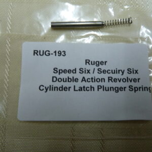 Ruger cylinder latch plunger
