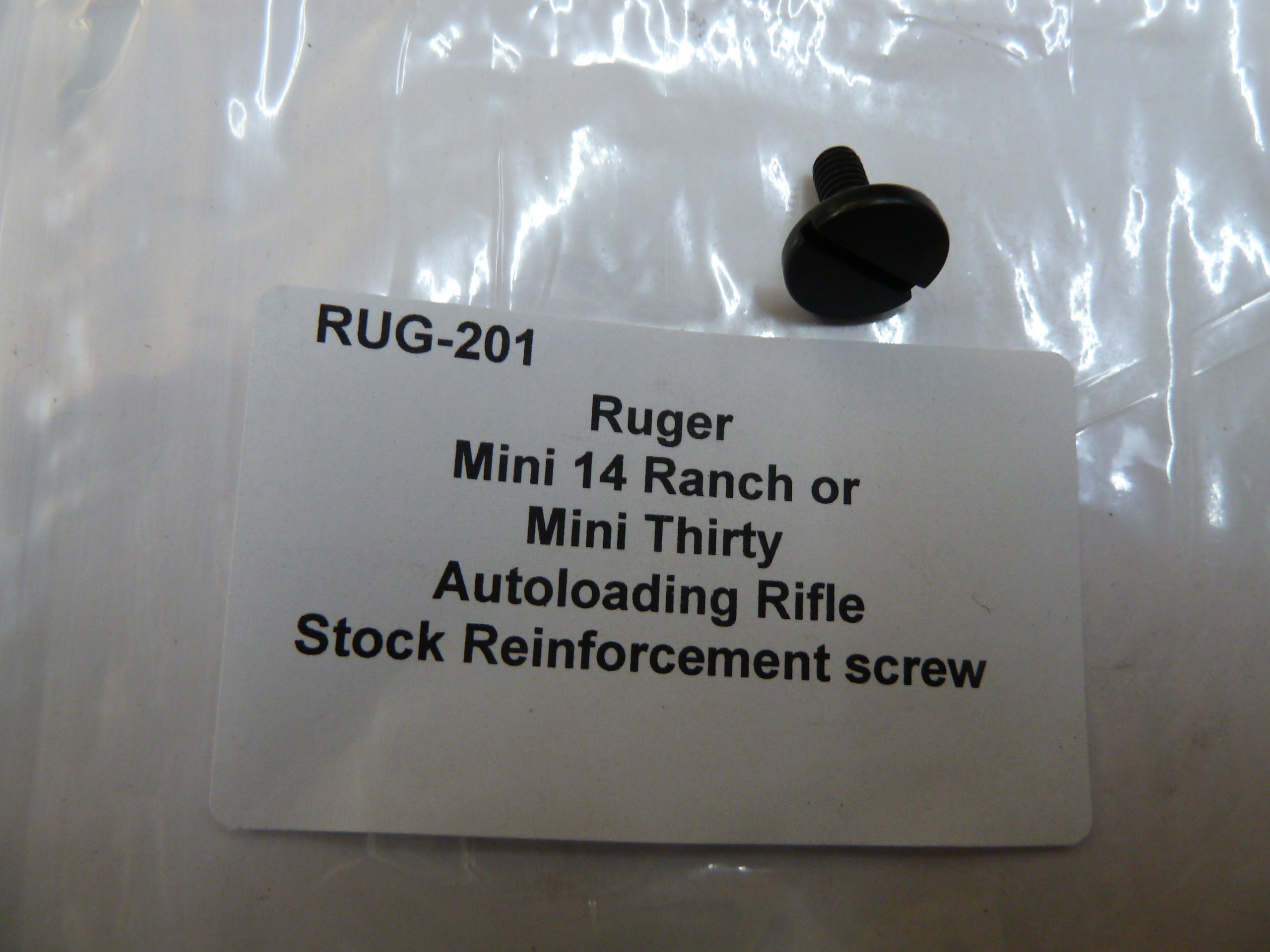 Ruger Mini 14 Ranch stock reinforcement screw blued - From $9.95 | 1 ...