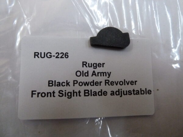 RUG-226 Ruger Old Army front sight blade adjustable (1) Ruger Old Army Revolver front sight blade