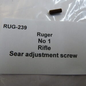 Ruger No 1 Rifle sear adjustment screw