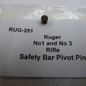 Ruger No 1 Rifle safety bar pivot pin