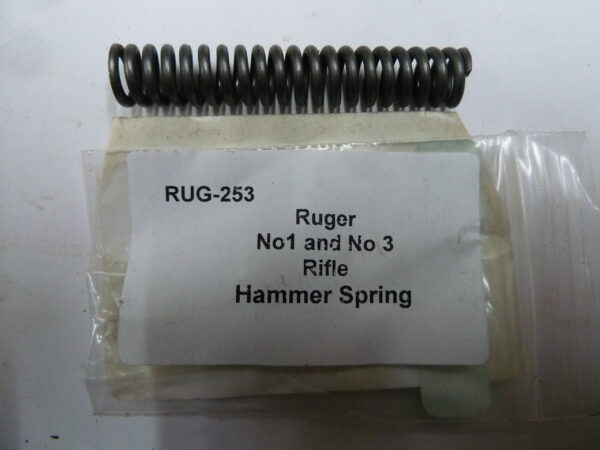 RUG-253 Ruger no 1 and no3 rifle hammer spring