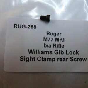 Ruger Williams Gib Lock screw