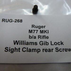 Ruger Williams Gib Lock screw