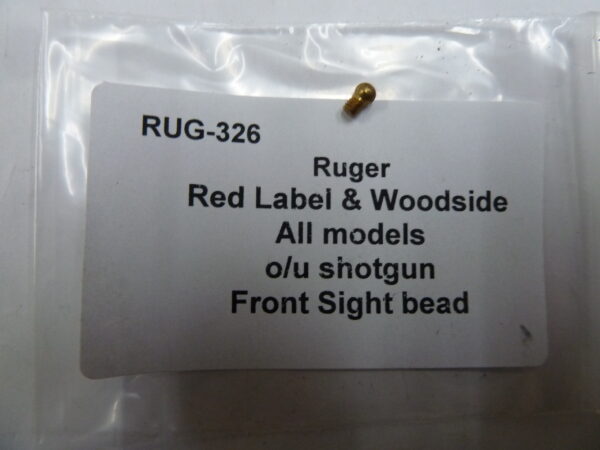 Ruger over and under shotgun front bead sight