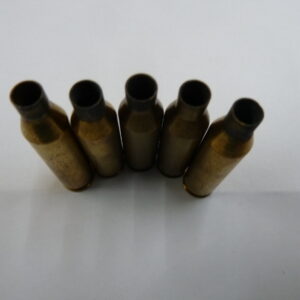 .243 once fired brass cases