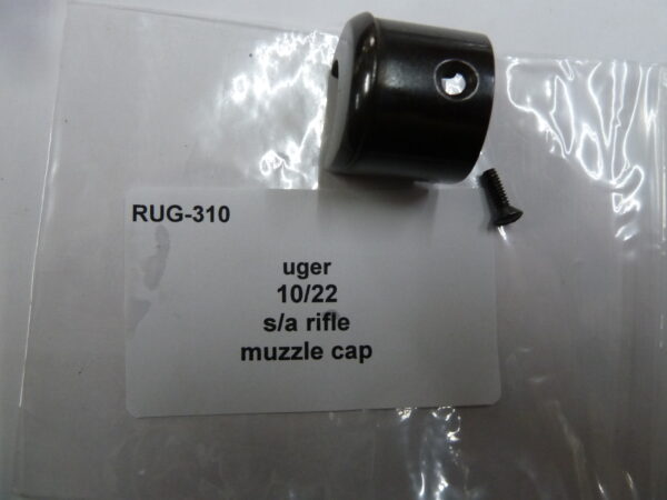 RUG-310- Ruger 10-22 muzzle cap (1) Ruger 10/22 muzzle cap