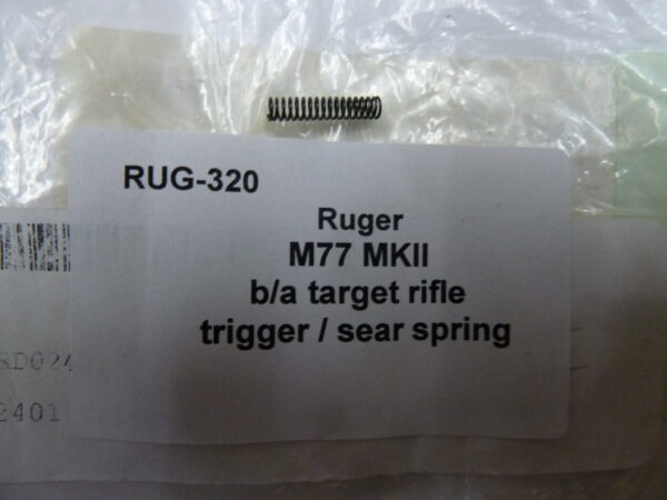 RUG-320 Ruger M77 MKII trigger - sear spring Ruger M77 MKII trigger /sear spring