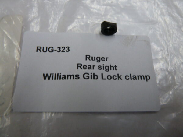 Ruger Williams Gib Lock Sight Clamp