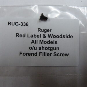 Ruger over and under shotgun forend filler screw