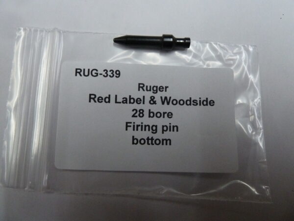 Ruger over and under shotgun bottom firing pin