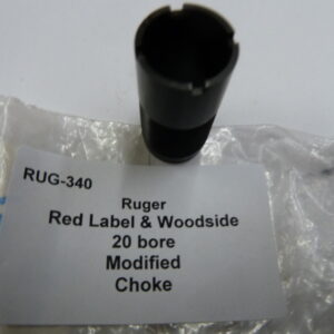 Ruger 20 bore flush modified choke