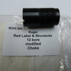 Ruger 12 bore modified choke blued