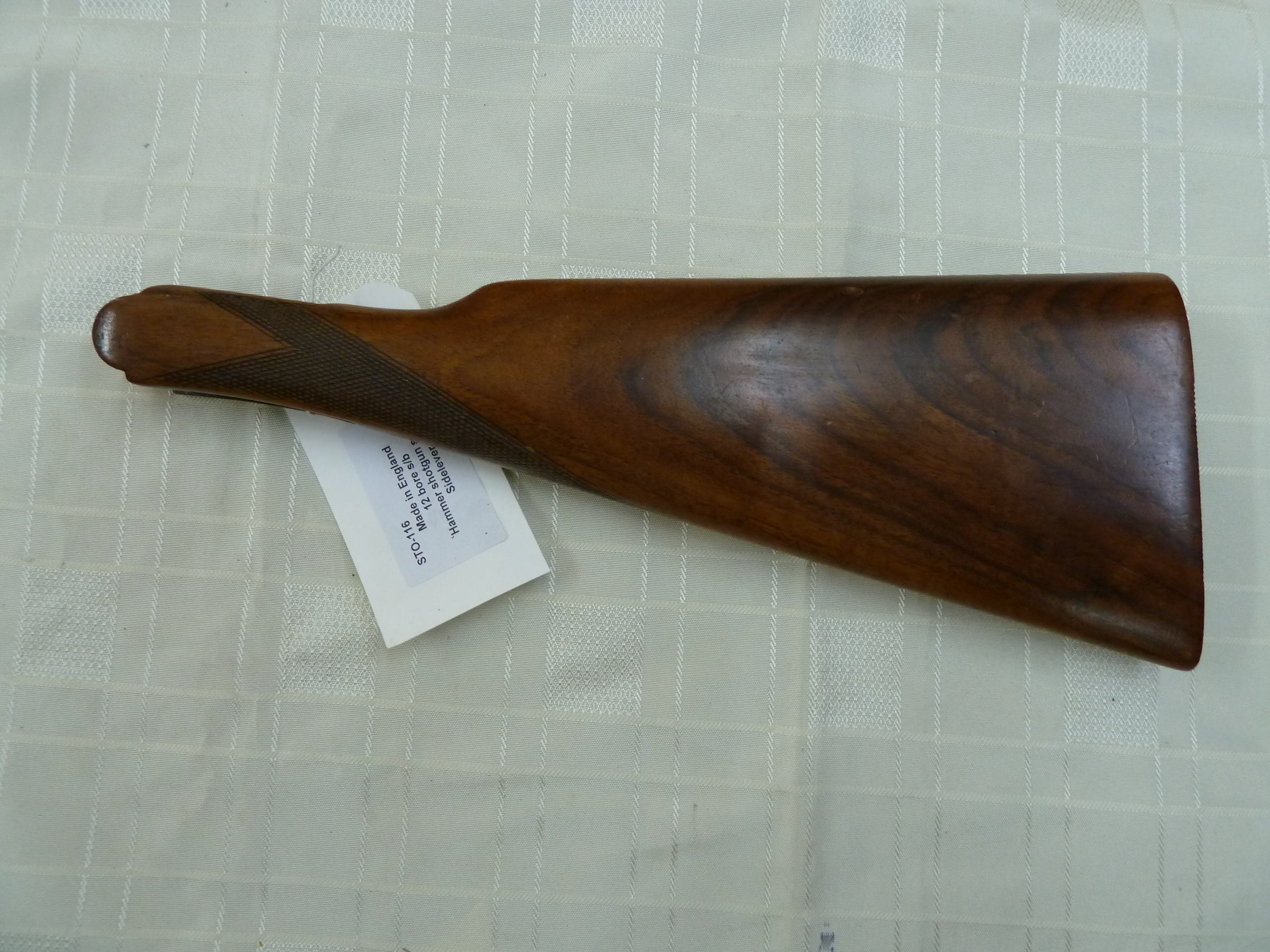 STO-116 Made in England 12 bore sb shotgun stock (3)