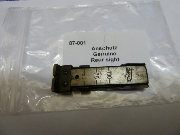 87-001 Anschutz genuine rear sight (1) Anschutz Rear sight
