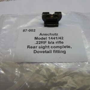 Anschutz 1441/42 Rear sight