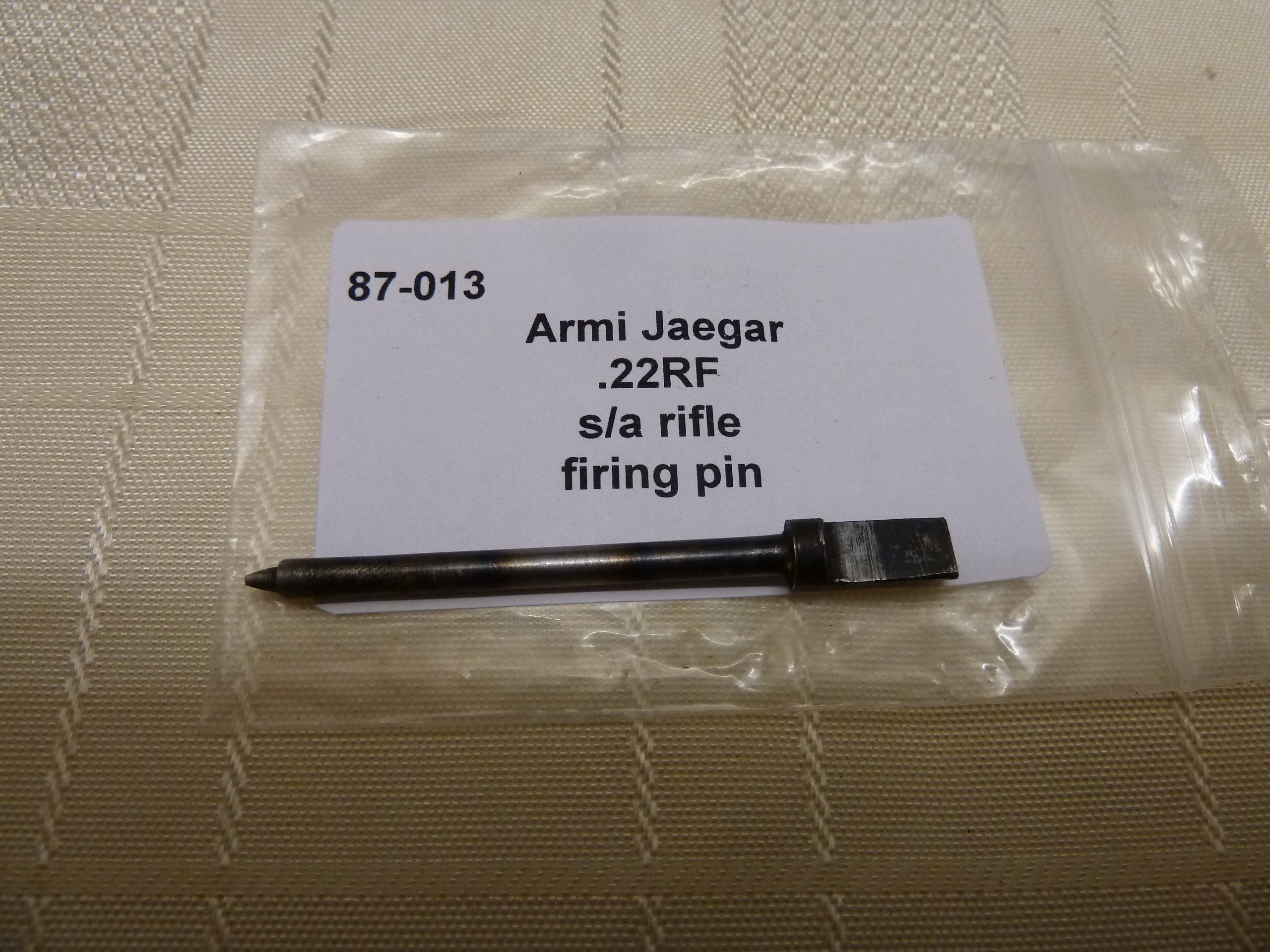 Armi Jaegar .22RF semi auto rifle firing pin