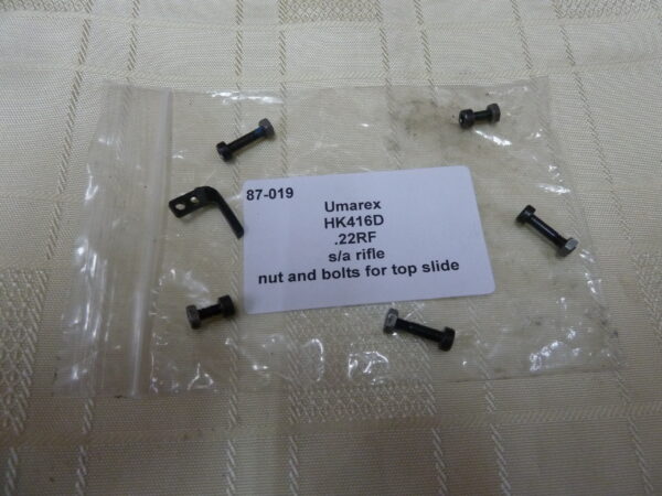 Umarex HK416D rifle top slide nuts and bolts