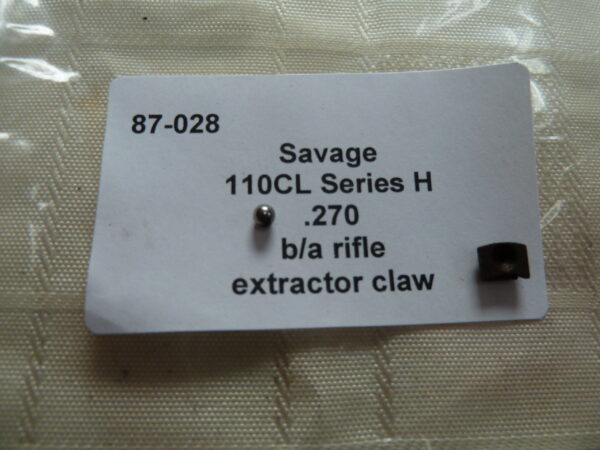 Savage 110CL rifle extractor claw
