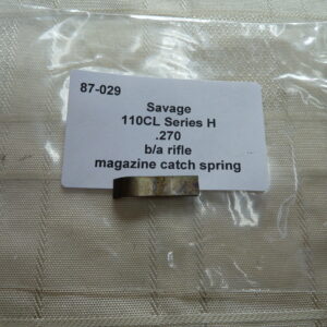 Savage 110CL rifle magazine catch spring