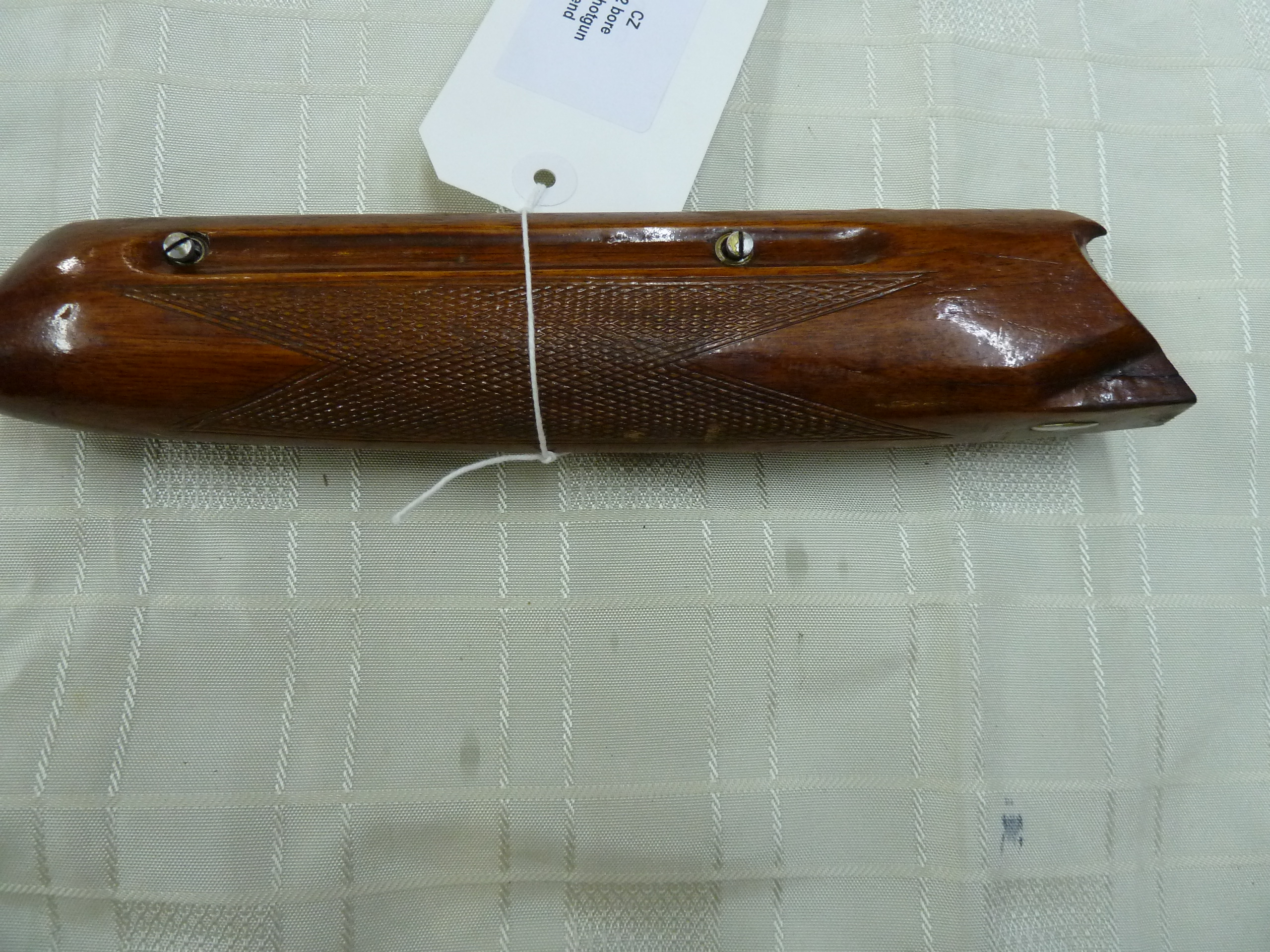 CZ 12 bore over and under shotgun forend