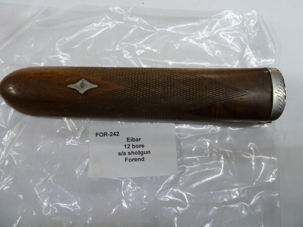 Eibar 12 bore side by side forend