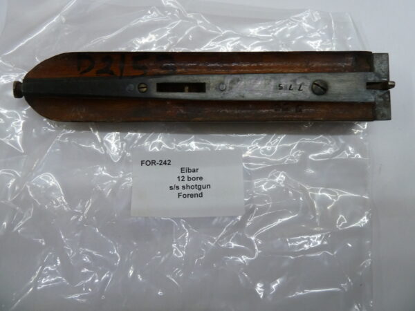 Eibar 12 bore side by side forend