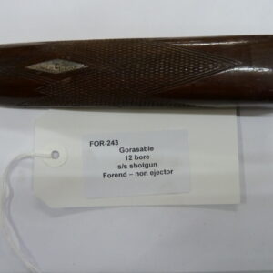 Gorasable 12 bore side by side forend