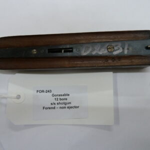 Gorasable 12 bore side by side forend