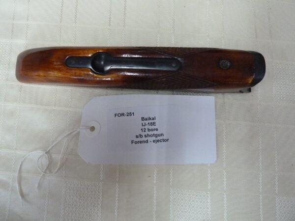 FOR-251 Baikal IJ-18E 12 bore sb shotgun forend (1) Baikal IJ-18 12 bore shotgun forend